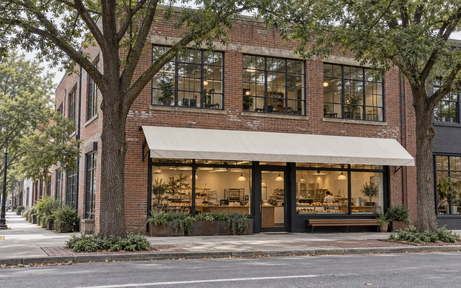 The Averline office on West Davie Street